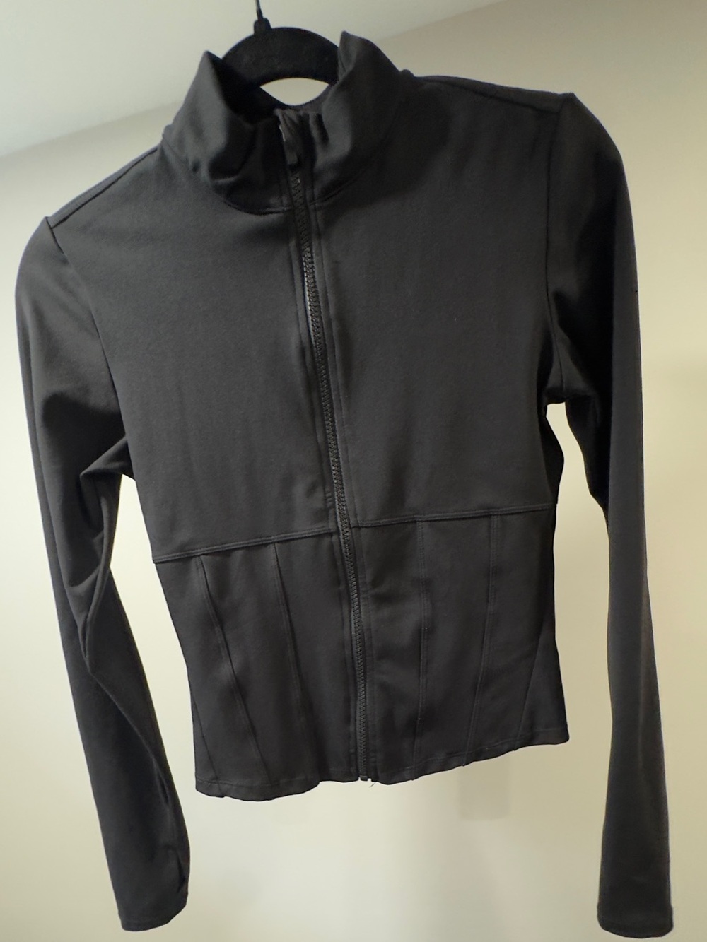 Yogalicious Black Full-Zip Athletic Jacket